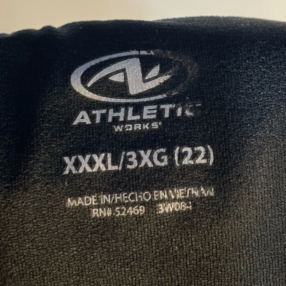 5 for $25🔥Athletic Works Black Lined Athletic Shorts XXXL/ 3XG (22)